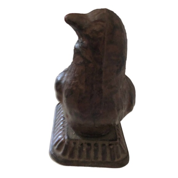 Antique Cast Iron Bird Door Stop Stay Figural Decor Pigeon Dove Bookend Target - Picture 3 of 13